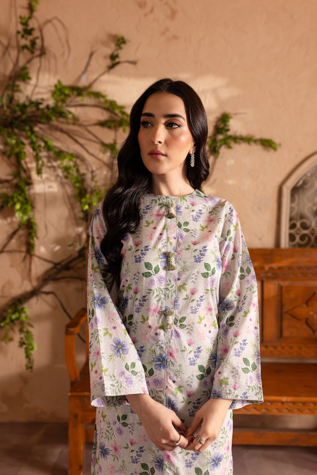 Aalyna 2Pc - Printed Lawn Dress