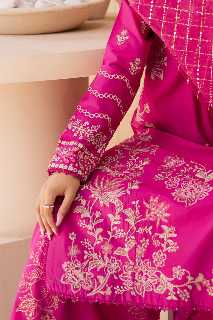 Anya 3Pc - Embroidered Lawn Dress