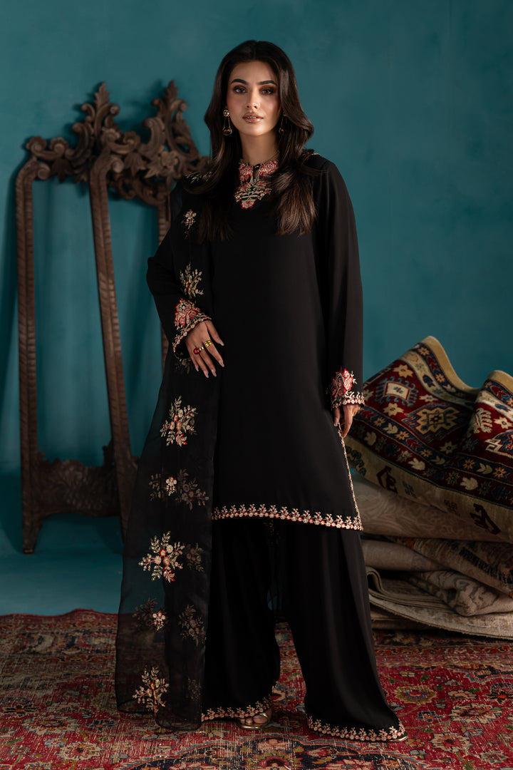 Black Dove 3Pc - Georgette Luxe Pret