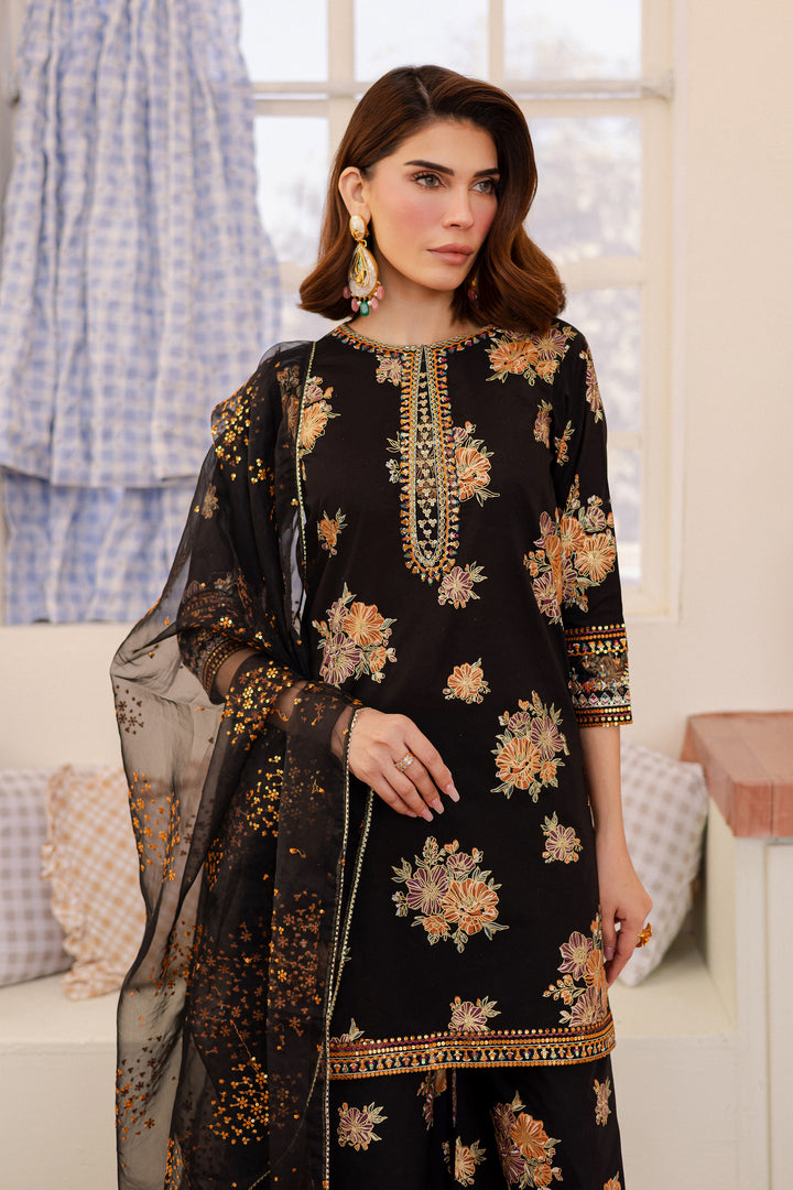 Yashal 3Pc - Embroidered Lawn Dress