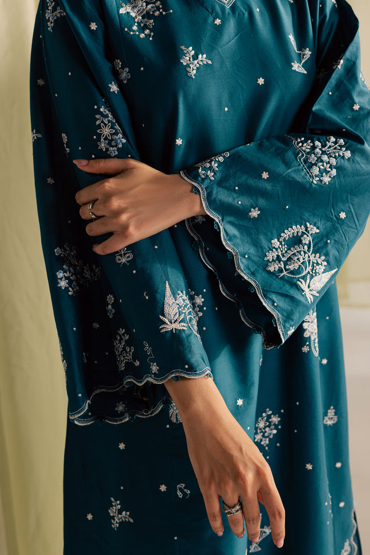 Sugar Sky 2Pc - Embroidered Lawn Dress