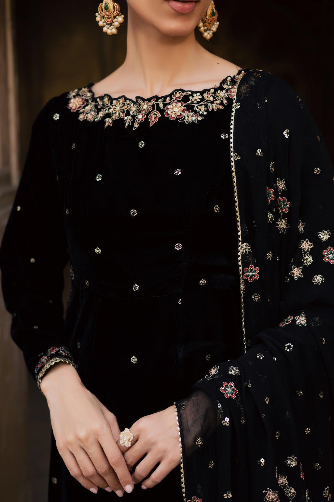 Aquarius 3Pc - Festive Velvet Pret