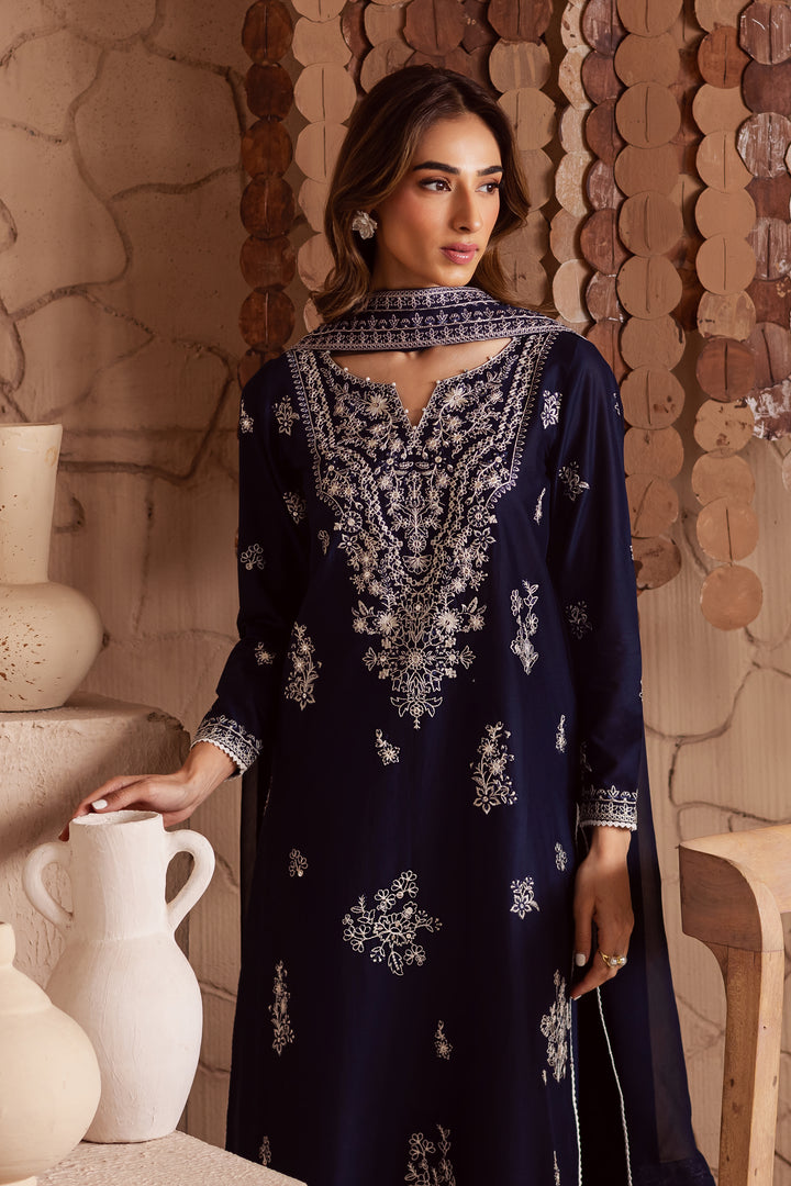 Miraye 3Pc - Embroidered Lawn Dress