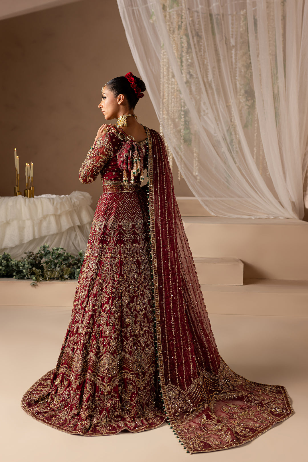 Barbeena 4PC - Bridal Dress