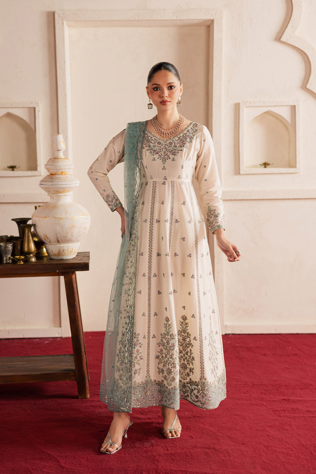 Sunehra 3Pc - Festive Embroidered Lawn