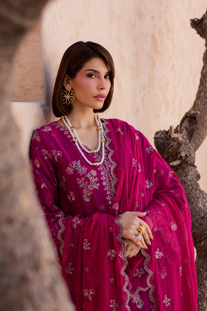 Mirha 3Pc - Festive Embroidered Lawn