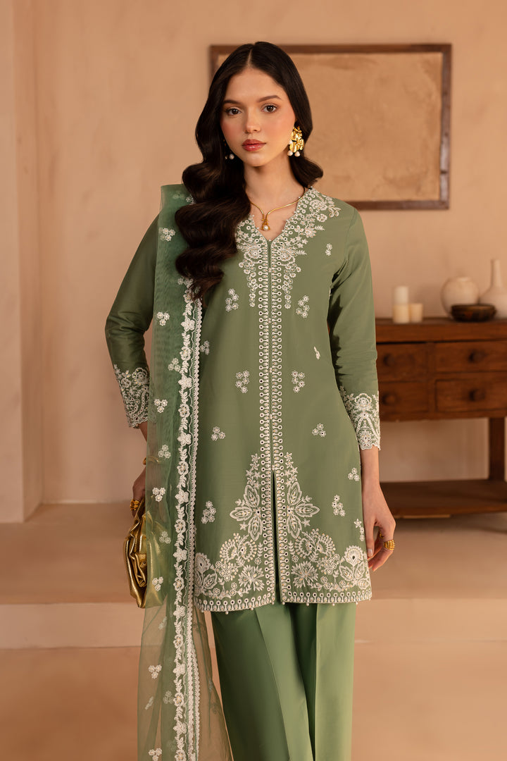 Miro 3Pc - Embroidered Lawn Dress