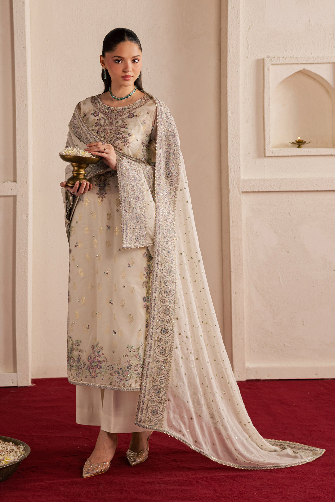 Faiha 3Pc - Festive Luxe Pret