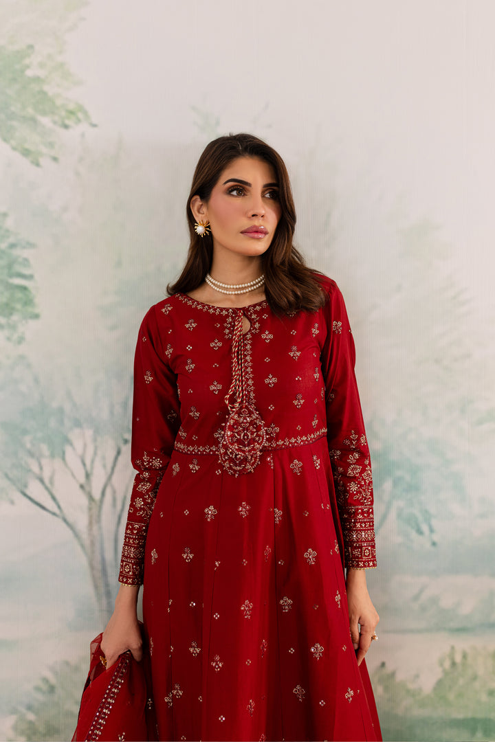 Gullposh 3Pc - Embroidered Lawn Dress