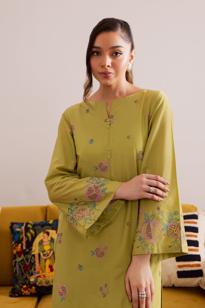 Annar 2Pc - Embroidered Casual Pret