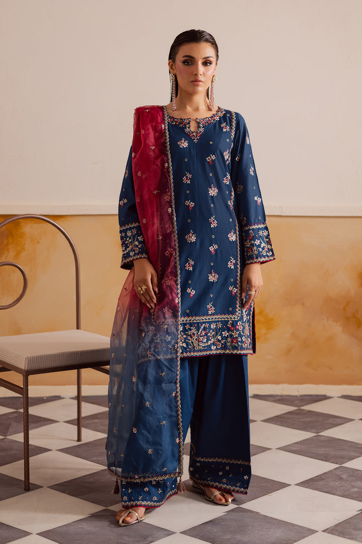 Zierra 3Pc - Embroidered Lawn Pret