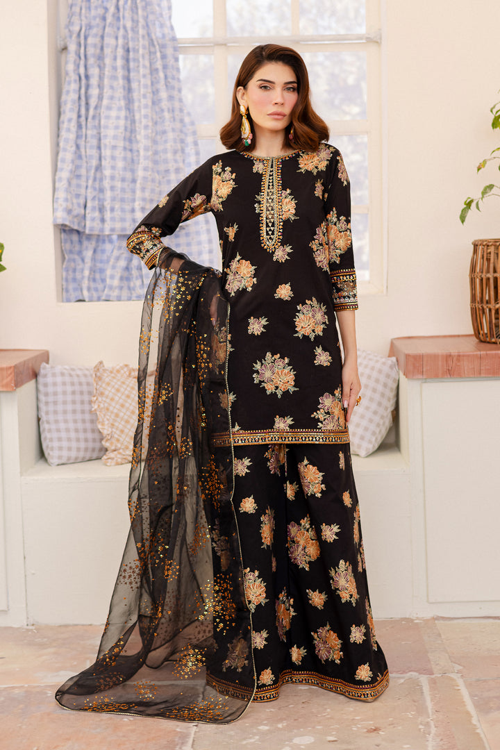 Yashal 3Pc - Embroidered Lawn Dress