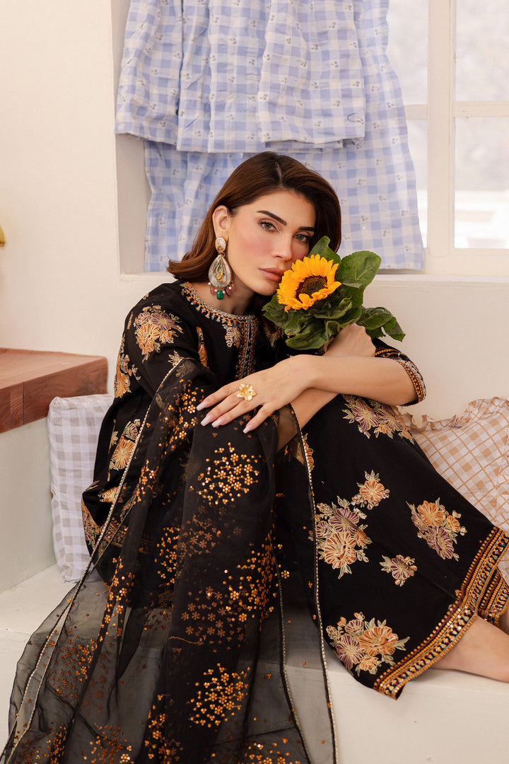 Yashal 3Pc - Embroidered Lawn Dress