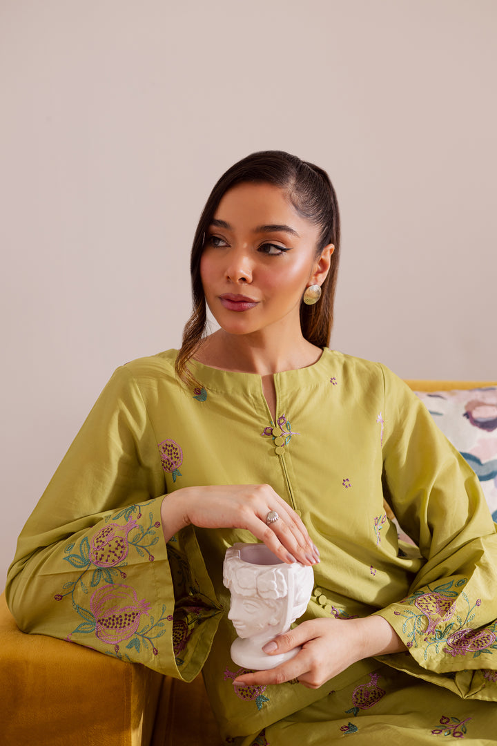 Annar 2Pc - Embroidered Casual Pret