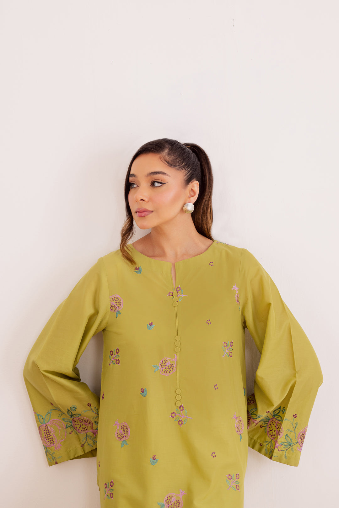 Annar 2Pc - Embroidered Casual Pret