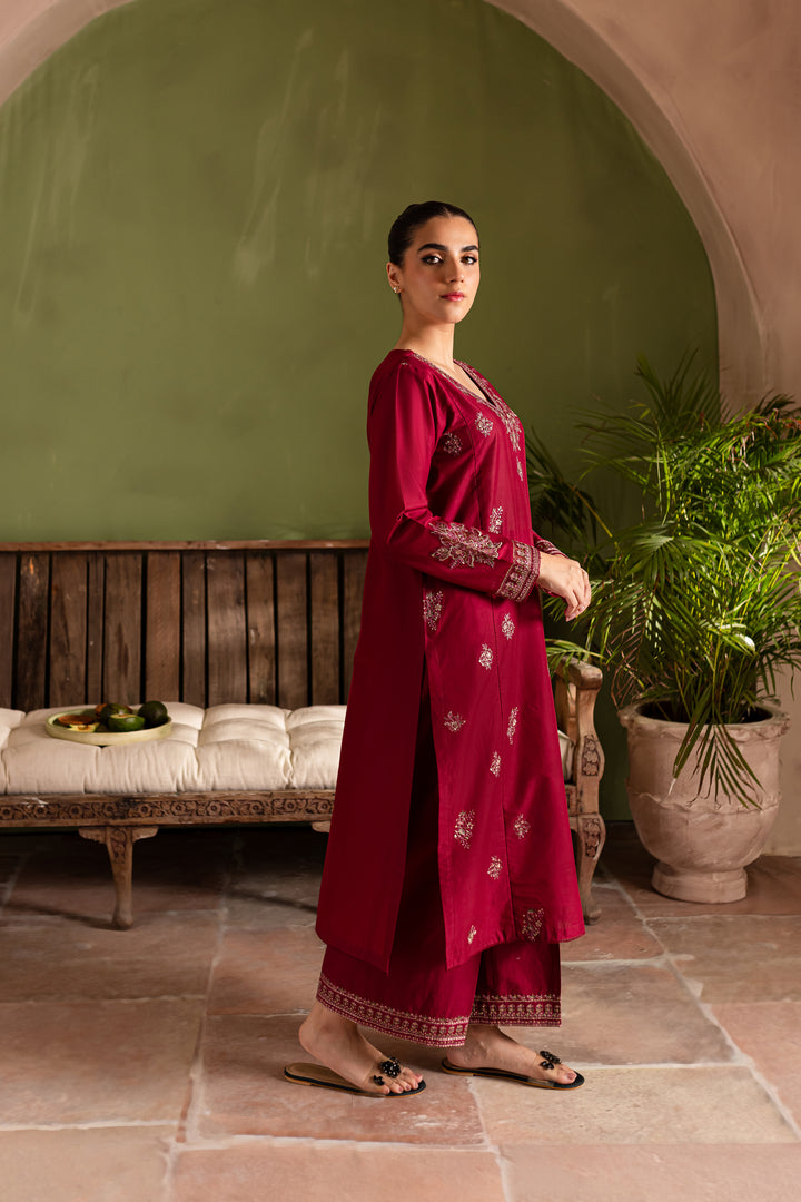 Maniya 2Pc - Embroidered Lawn Dress