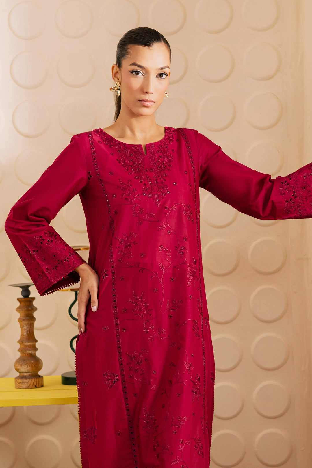 Emma 2Pc - Embroidered Lawn Pret