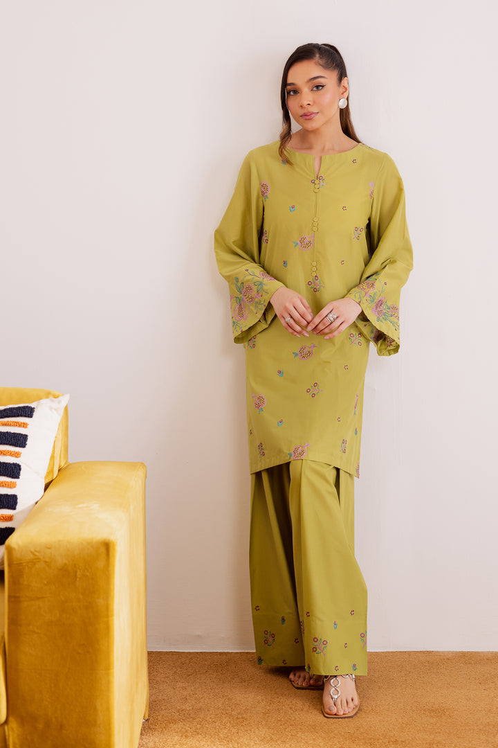 Annar 2Pc - Embroidered Casual Pret