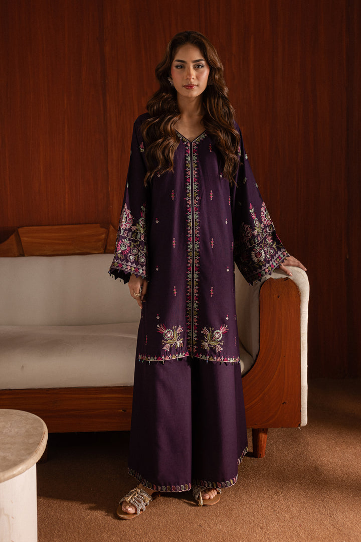 Plant Stone 2Pc - Embroidered Karandi Dress