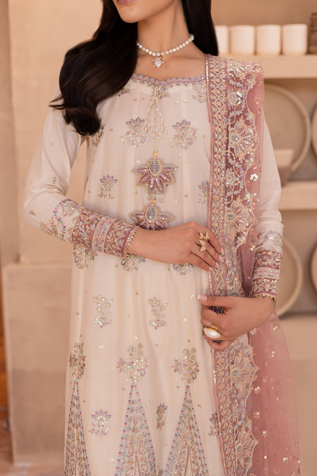 Rusputin 3Pc - Embroidered Luxe Pret
