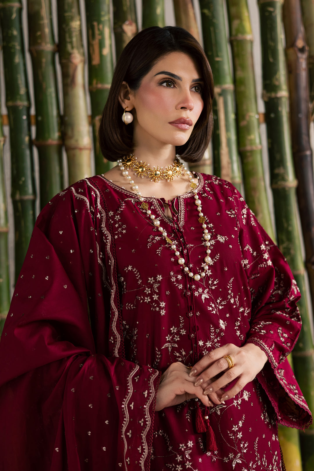 Amman 3Pc - Festive Embroidered Lawn