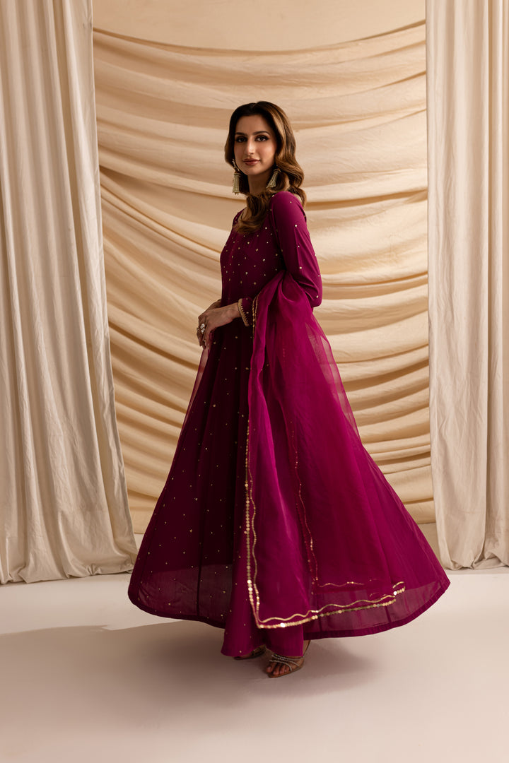 Magenta Fleur 3Pc - Formal Luxe PRET