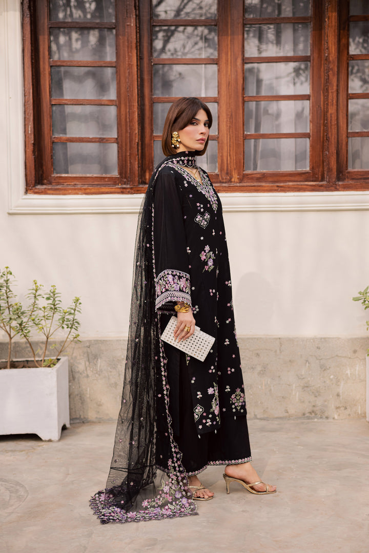Raeqa 3Pc - Festive Embroidered Lawn