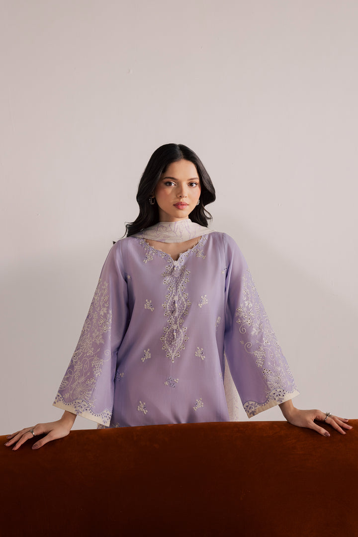 Norway 3Pc - Embroidered Lawn Dress
