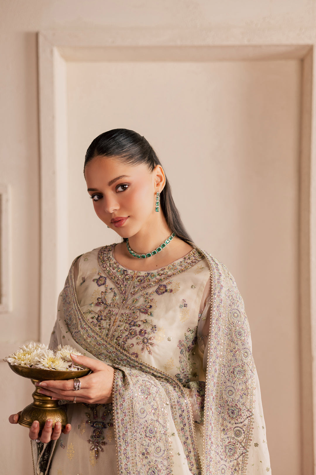 Faiha 3Pc - Festive Luxe Pret