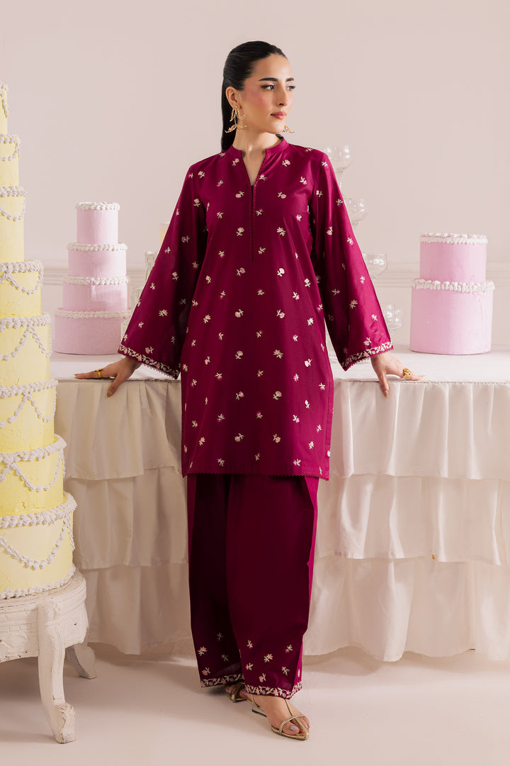 Marshal 2Pc - Embroidered Casual Pret
