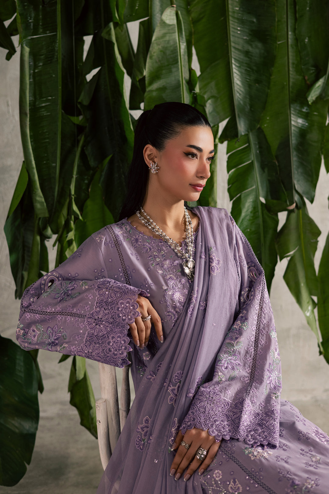 Lavena 3Pc - Festive Embroidered Lawn