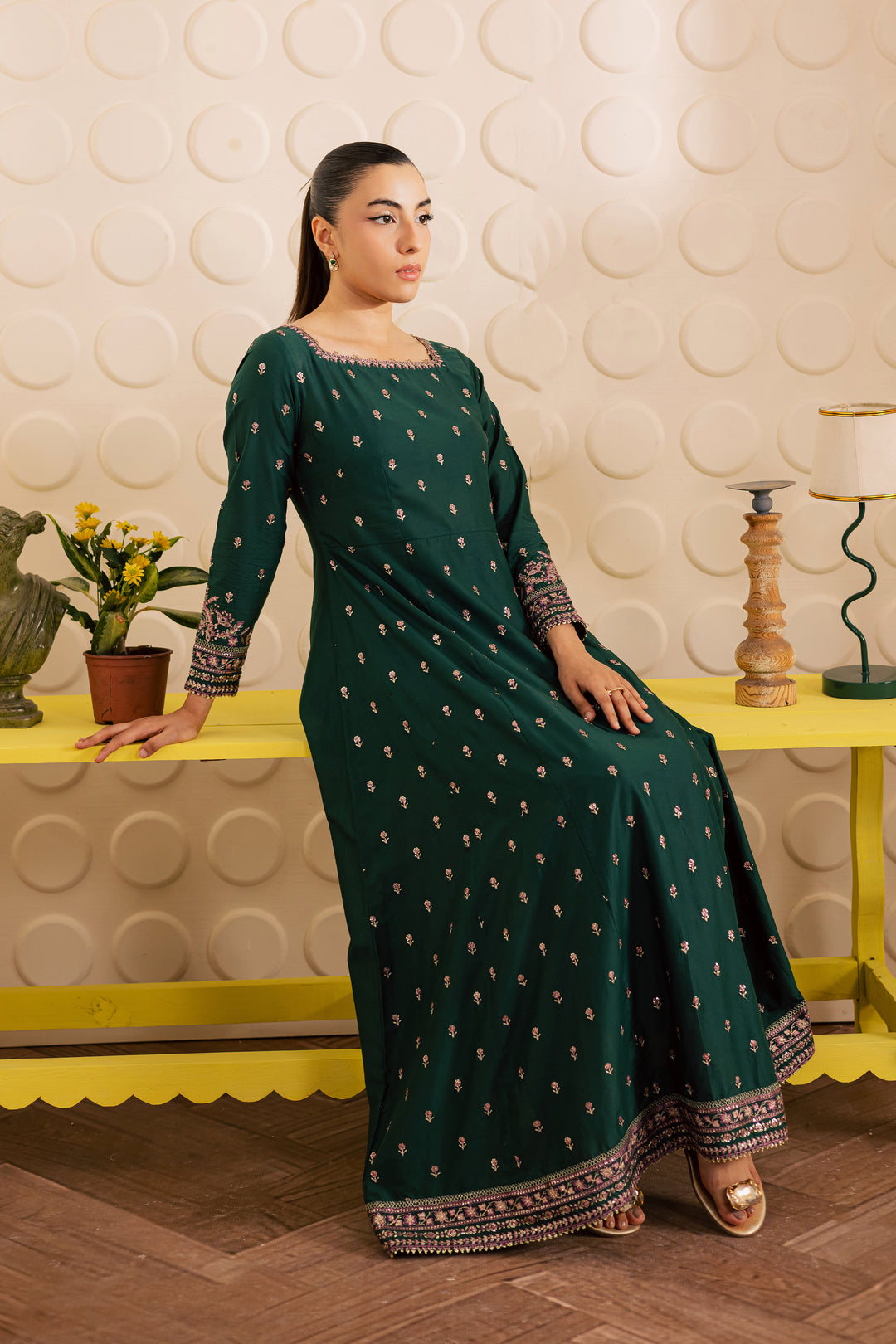 Picklepop 2Pc - Embroidered Lawn Pret