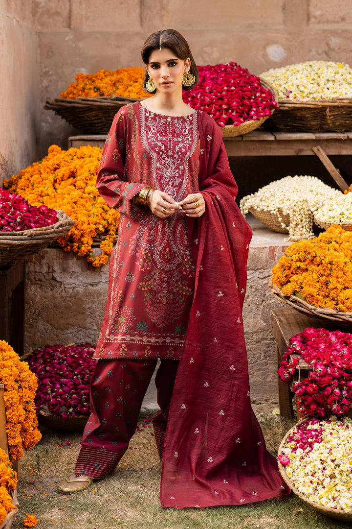 Parishay 3Pc- Printed Lawn Dress