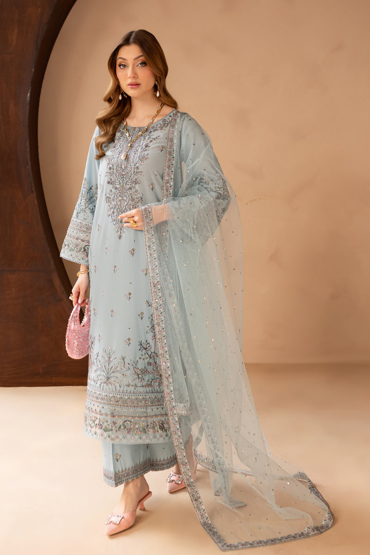 Raiha 3Pc - Embroidered Lawn Dress