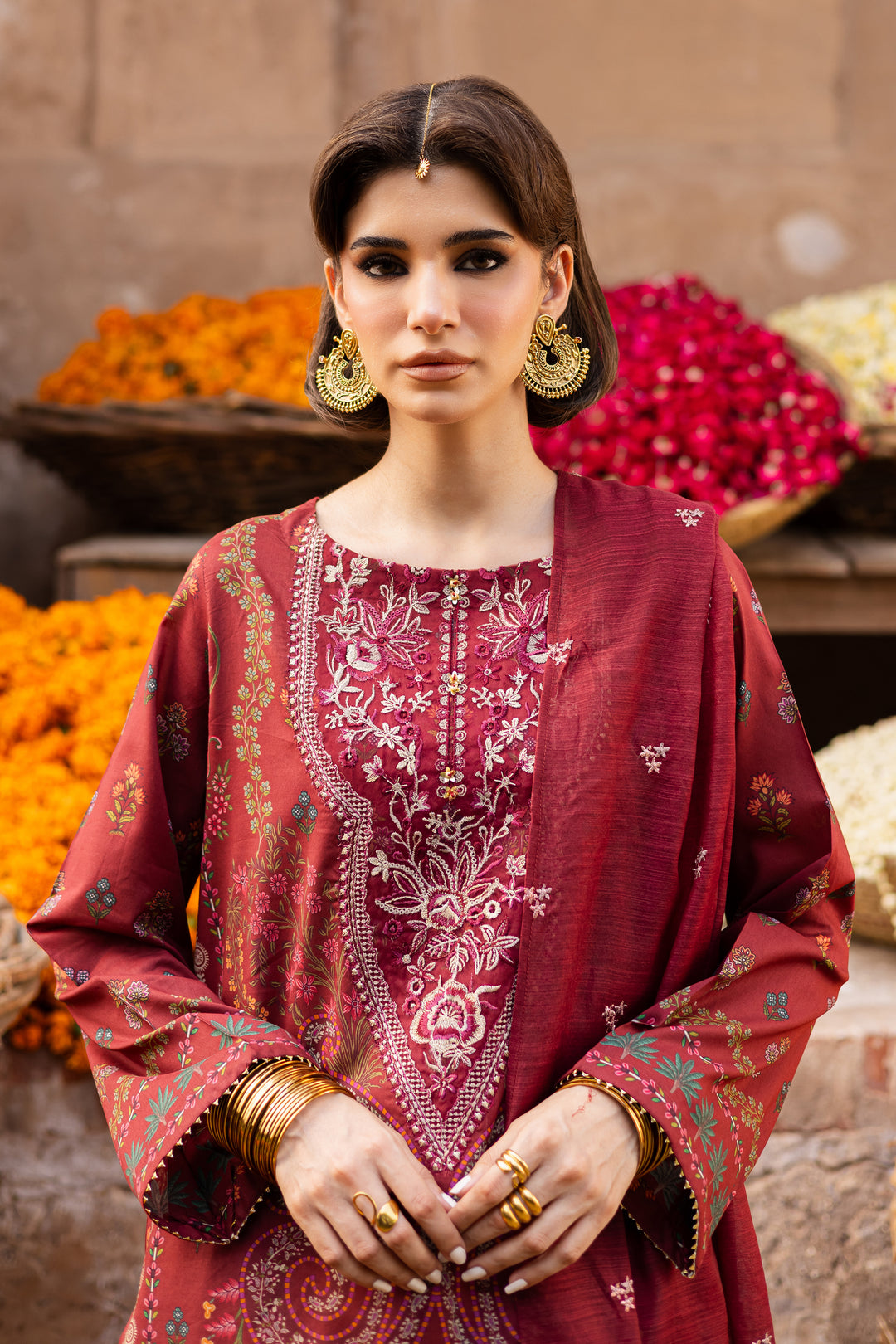 Parishay 3Pc- Printed Lawn Dress