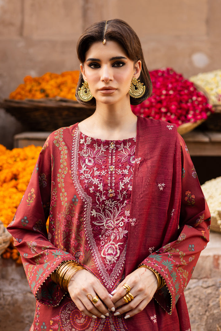 Parishay 3Pc- Printed Lawn Dress