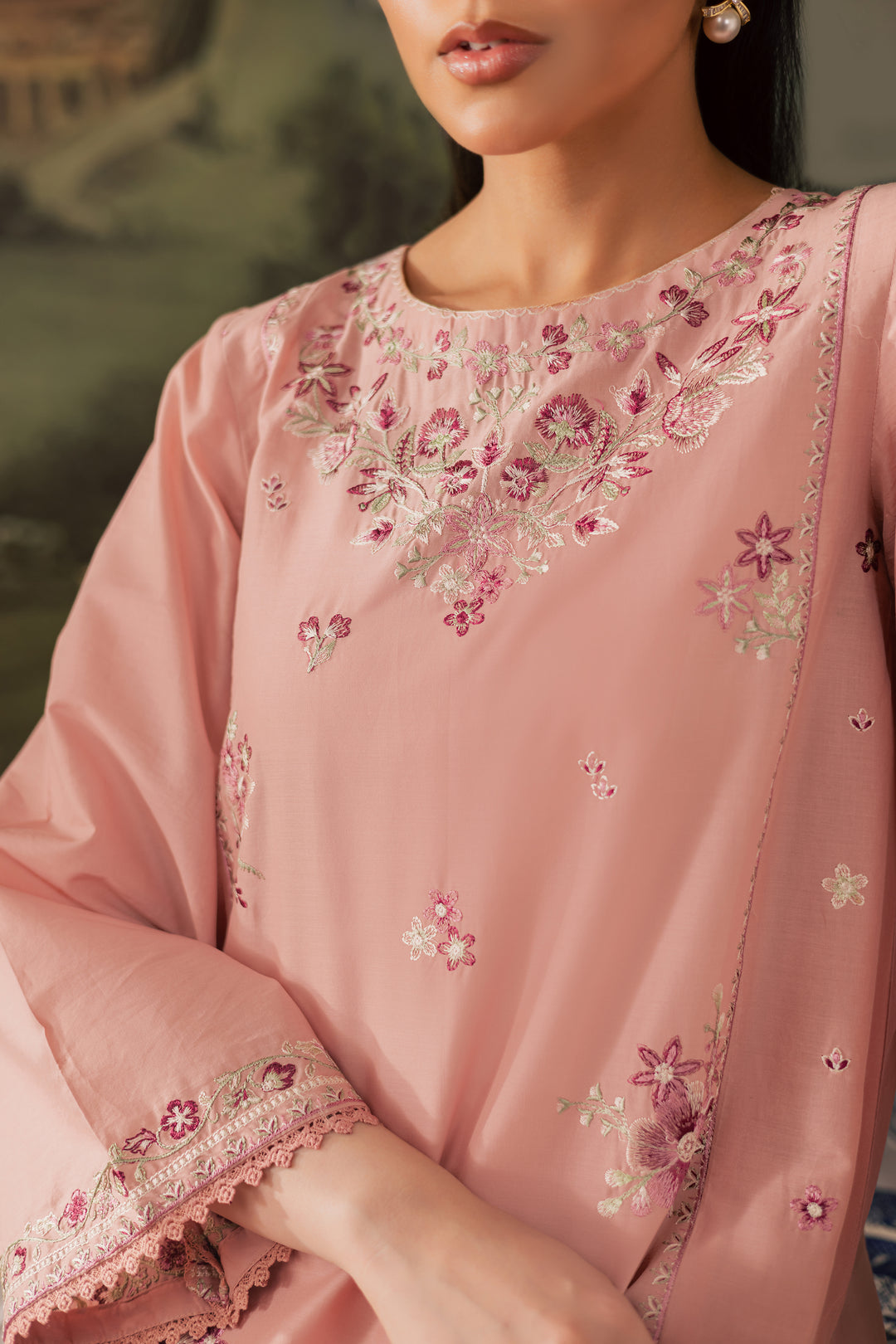Autumn 2Pc - Embroidered Lawn Pret