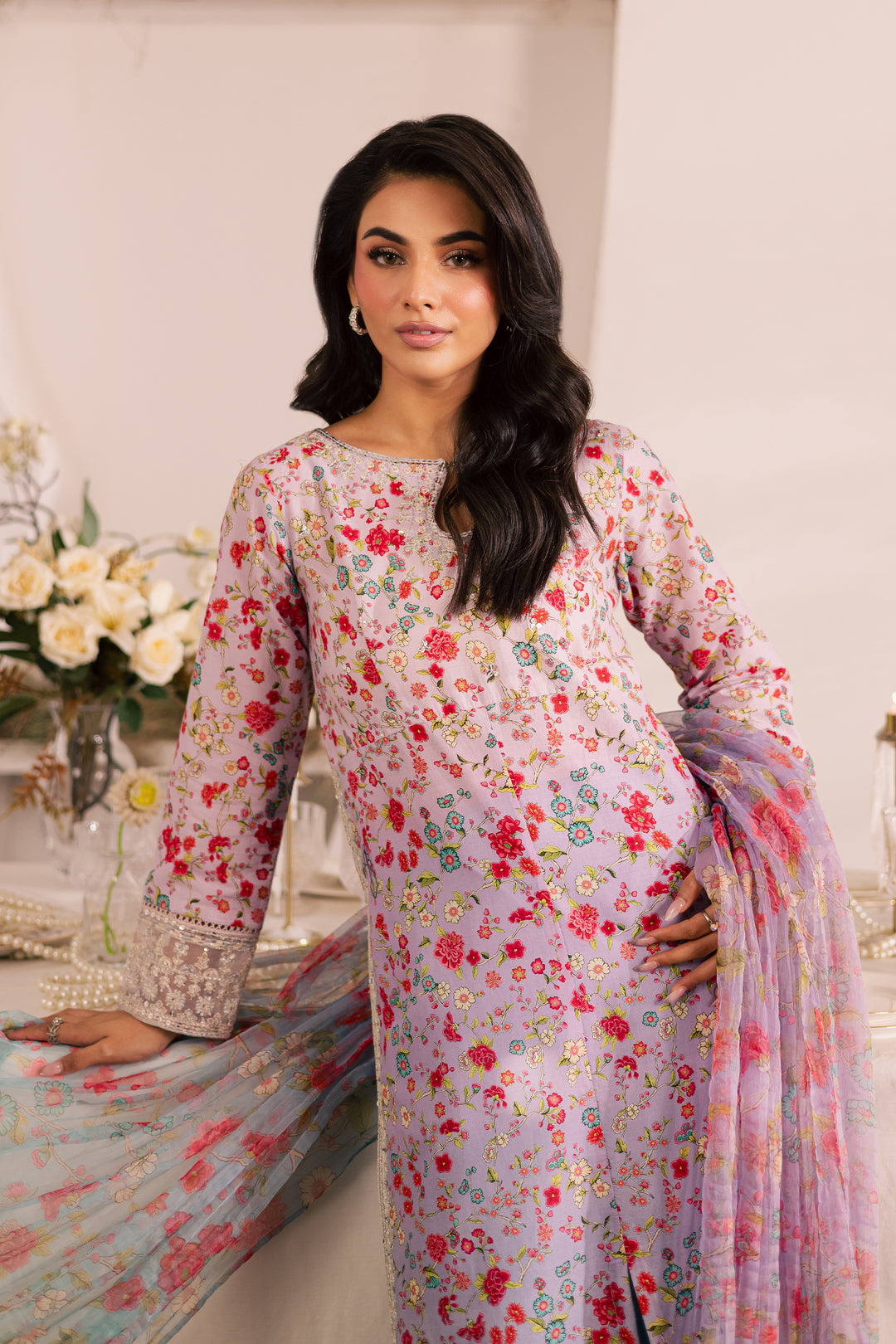 Bailey 3Pc - Printed Lawn Dress