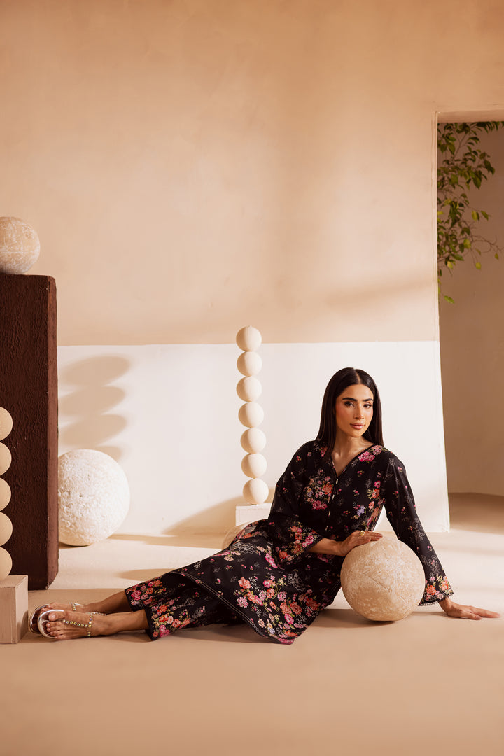 Aimah 2Pc - Printed Lawn Dress