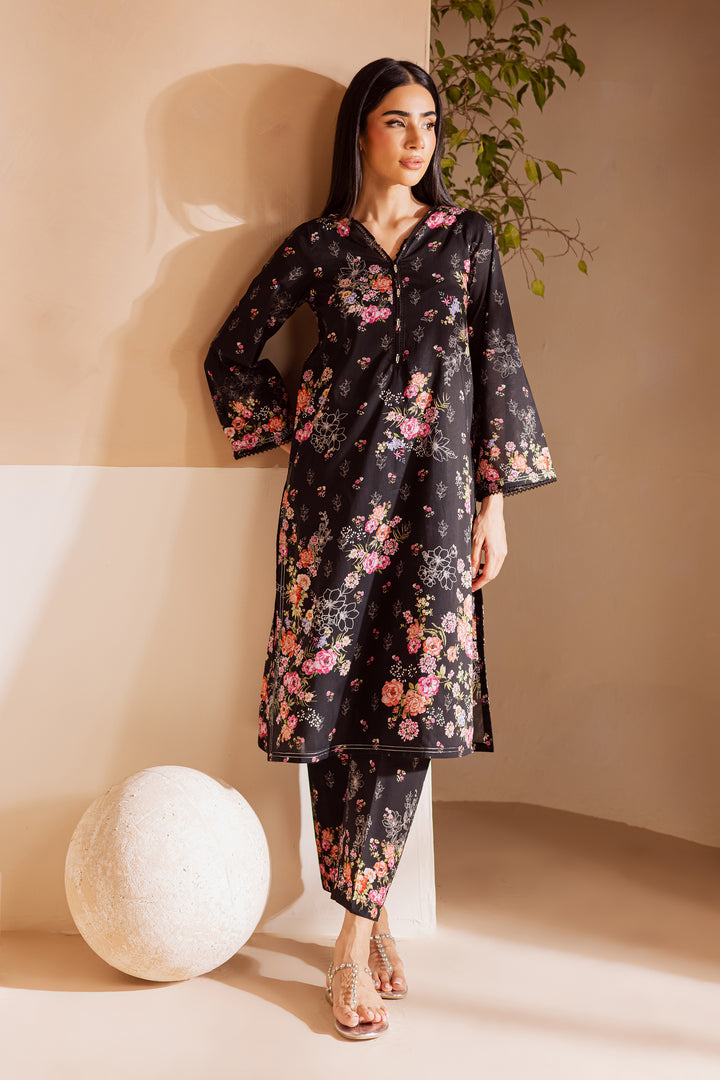 Aimah 2Pc - Printed Lawn Dress