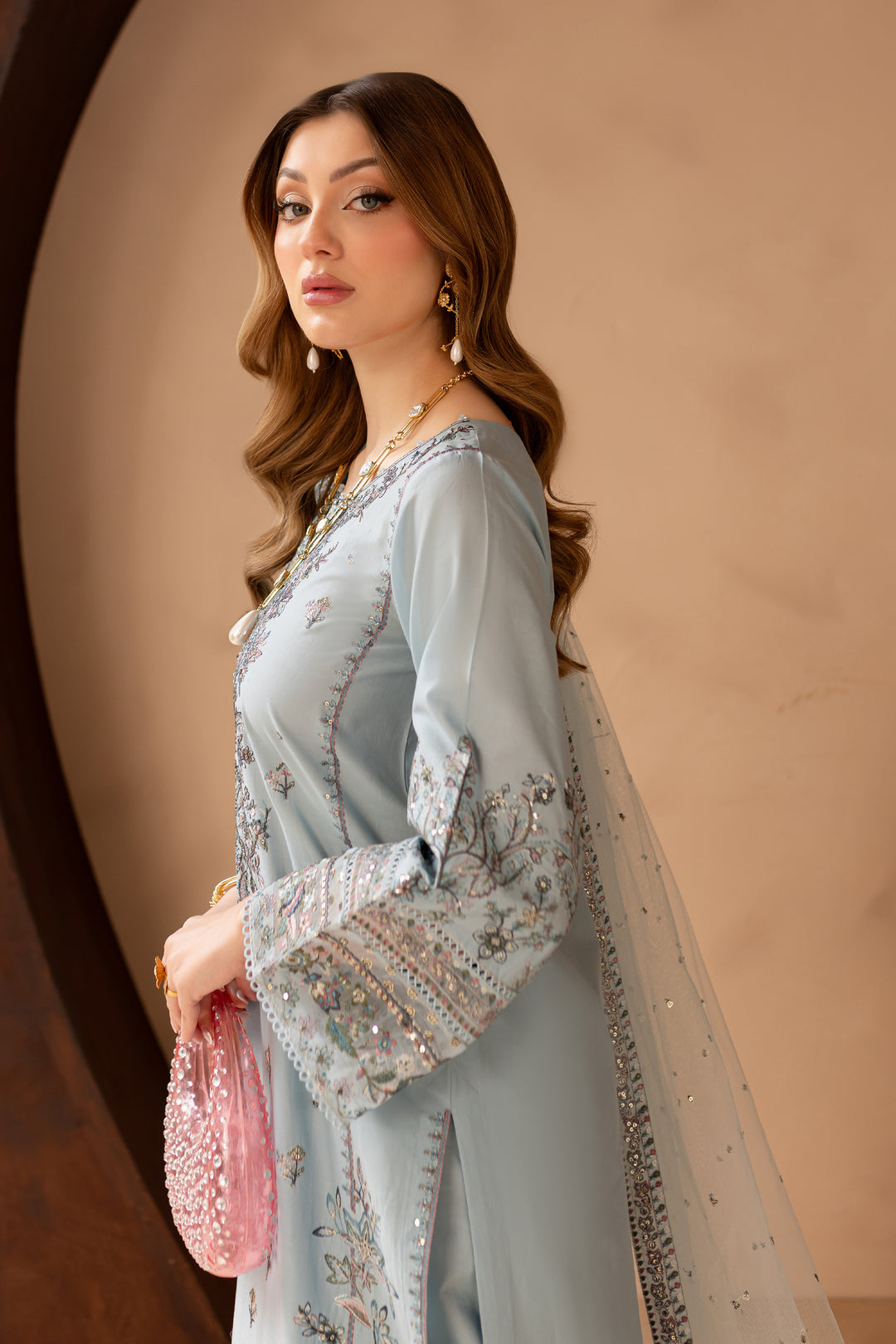 Raiha 3Pc - Embroidered Lawn Dress