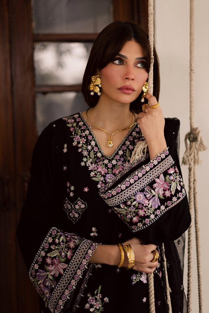 Raeqa 3Pc - Festive Embroidered Lawn