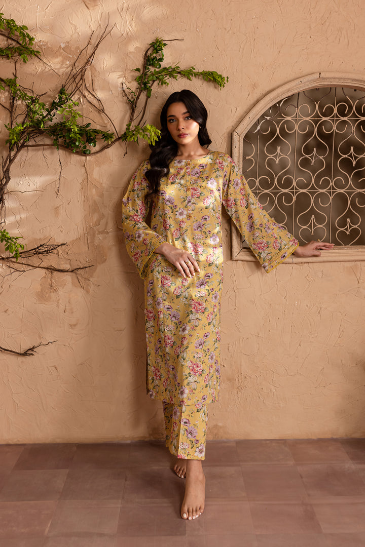 Remi 2Pc - Printed Lawn Dress