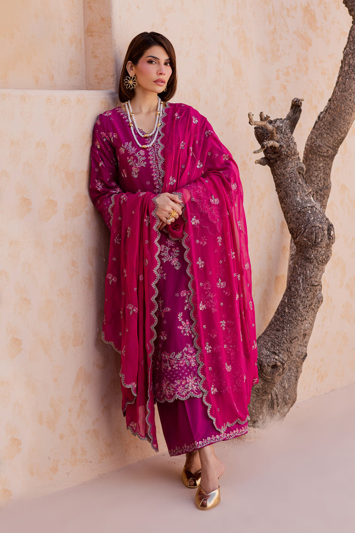 Mirha 3Pc - Festive Embroidered Lawn