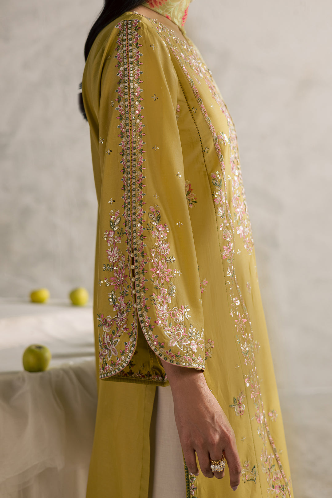 Essence 3Pc - Festive Embroidered Lawn
