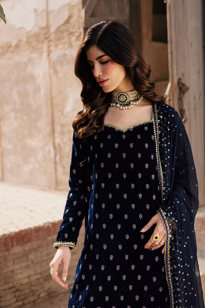 Blue Haze 3Pc - Festive Velvet Pret