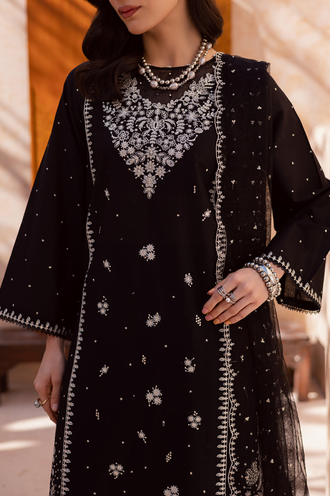 Rameesha 3Pc - Festive Embroidered Lawn