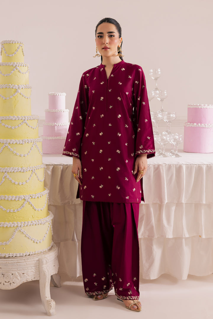 Marshal 2Pc - Embroidered Casual Pret