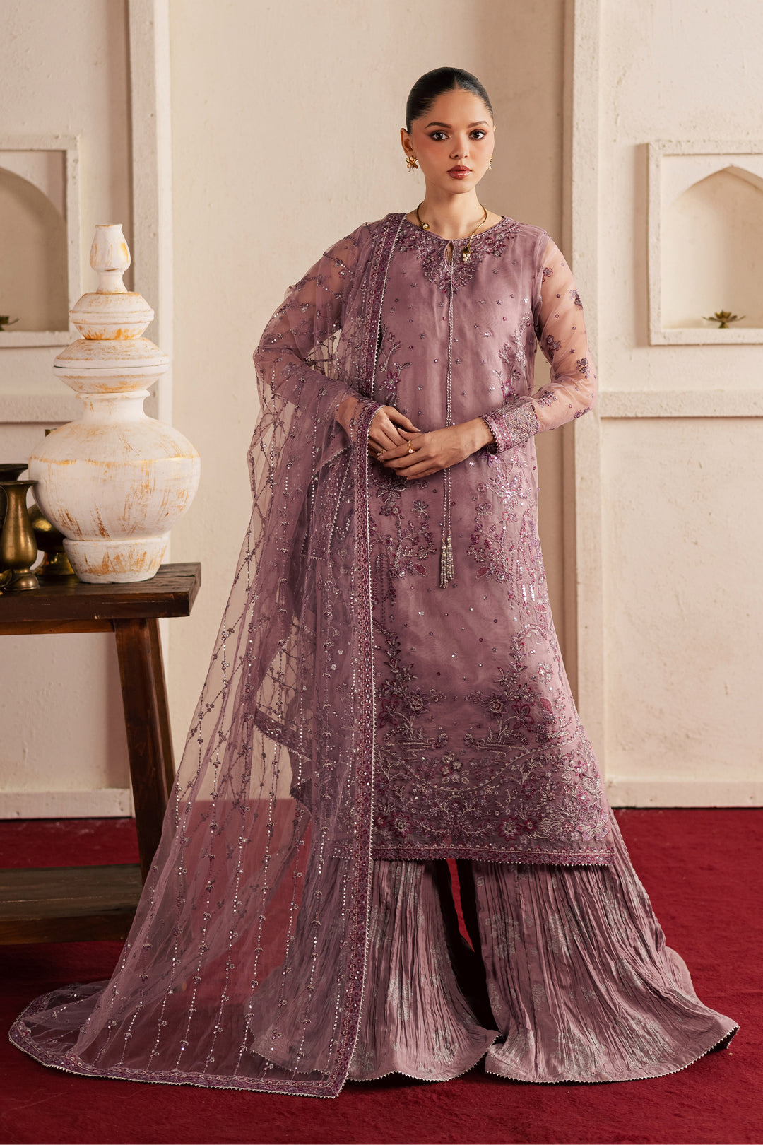 Cyra 3Pc - Festive Luxe Pret