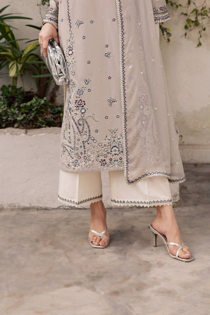 Silversun 3Pc - Festive Embroidered Lawn